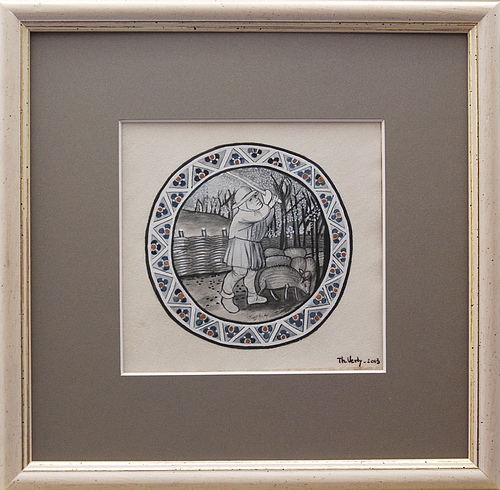 Grisaille par Thrse VERLY, Belgique