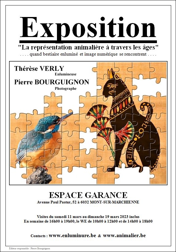 Exposition de calligraphies et enluminures