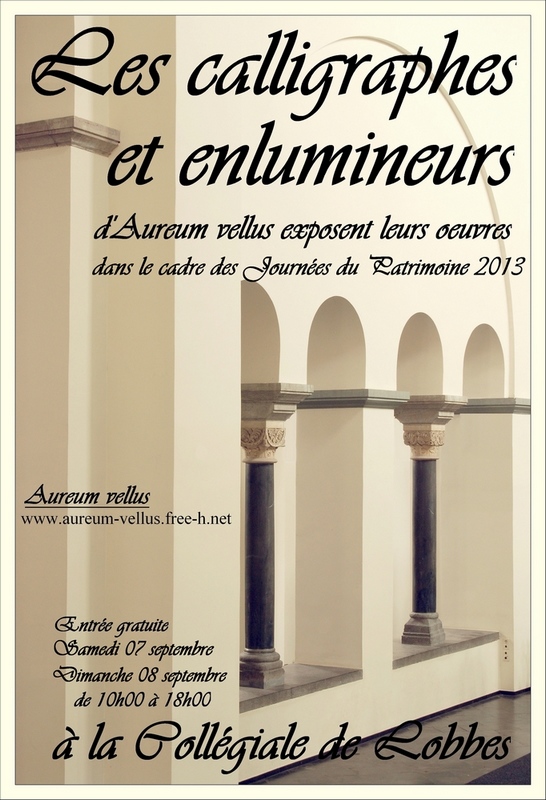 Exposition de calligraphies et enluminures